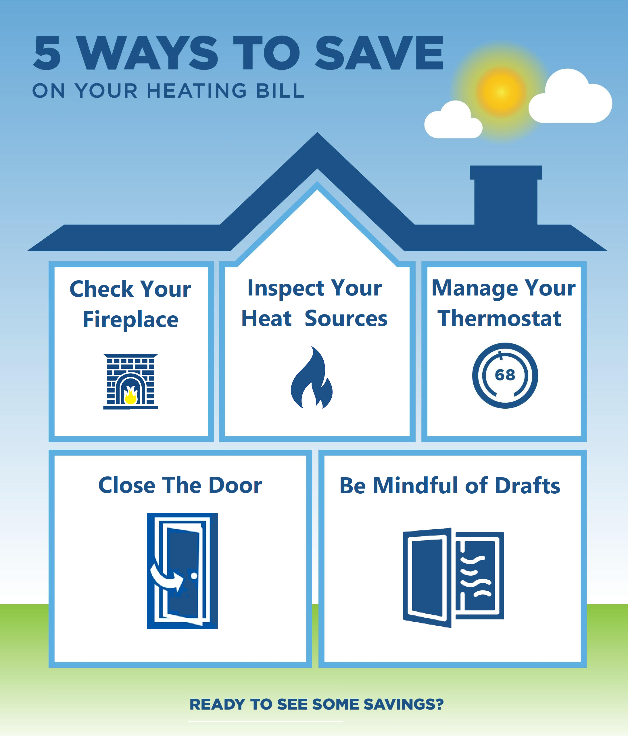 5 Tips to Reduce Heating Costs.